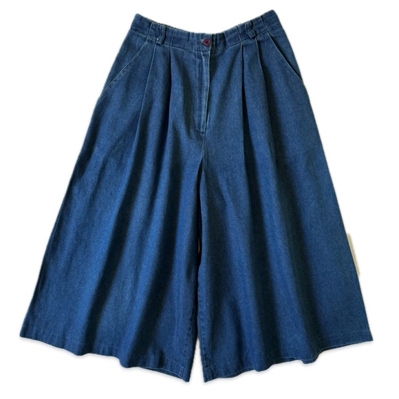 Vintage 1990's Binder Sportswear Wide Leg Denim Pant - Picture 1 of 7